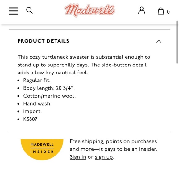 Madewell Black Cherry Merino Wool Blend Sweater - Picture 5 of 9